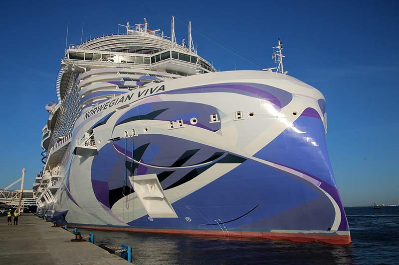 Norwegian Cruise Line Holdings Orders 8 New Ships for 3 Brands from Fincantieri